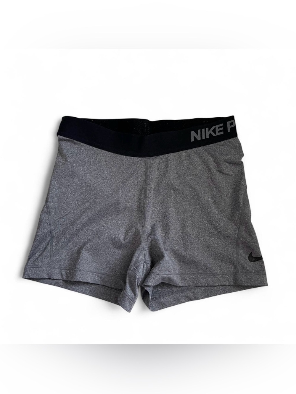 Nike Pro Shorts Trio - Black/Black, Black/Blue, Gray/Black - Size Medium - Picture 7 of 11